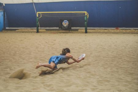 Арина Букреева на турнире Зимняя песочная лига — 3 этап
